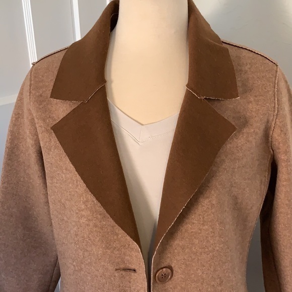 NWT Bernardo Sweater Coat women’s notched color - Picture 5 of 14